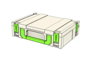GRIDPAC.ONE - Systainer Compatible Gridfinity System Case