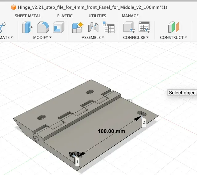 RatRig VCore4 Hinges for enclosure (v.2.21) — Image 2 of 2