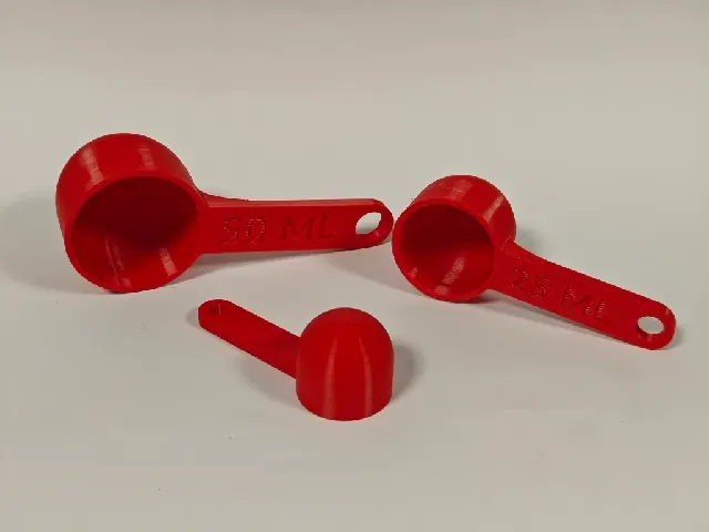 Measuring Scoops Set | 10ml, 25ml, 50ml — Image 2 of 4