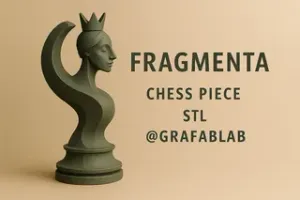 Fragmenta "Queen" - chess piece