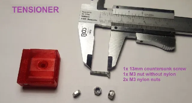 Prusa MK3/s X-Axis R4+ with full tensioner — Image 12 of 23