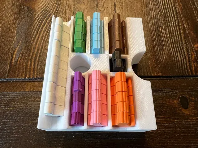Obsession Insert / Organizer - Holds 2nd Ed. Base Game, Wessex, Upstairs Downstairs, and Useful Box — Image 16 of 29