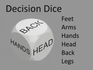 Decision Dice - massage
