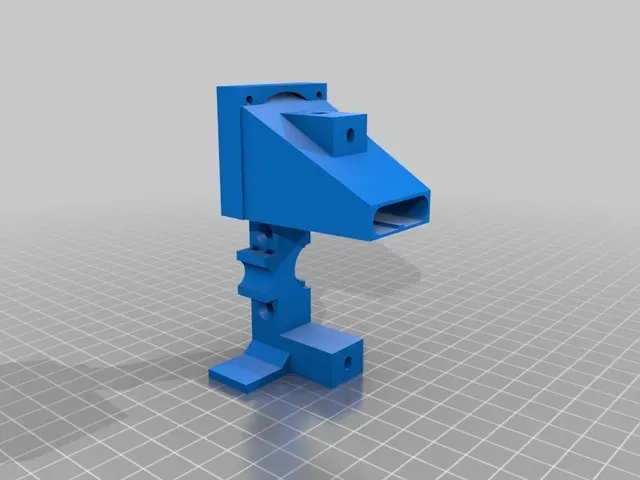 E3D V6 Mount with Fan for CTC / Flashforge / Replicator — Фото 8 из 14