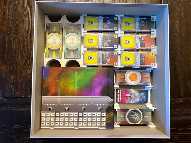 Space Base Insert / Organizer - Holds All Released Expansions in Command Station Box — Image 11 of 17
