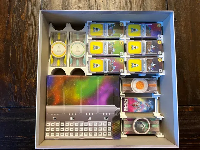 Space Base Insert / Organizer - Holds All Released Expansions in Command Station Box — Image 15 of 17