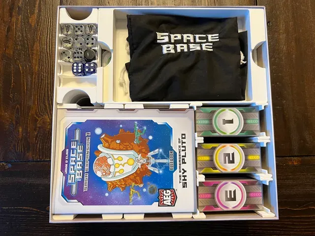 Space Base Insert / Organizer - Holds All Released Expansions in Command Station Box — Image 13 of 17