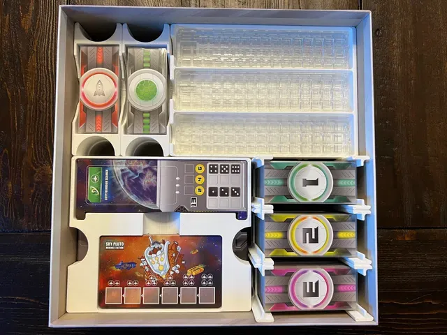 Space Base Insert / Organizer - Holds All Released Expansions in Command Station Box — Image 12 of 17