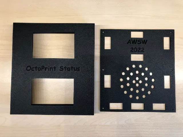Dual HyperPixel 4.0 display case for OctoPrint / OctoDash — Фото 2 из 10