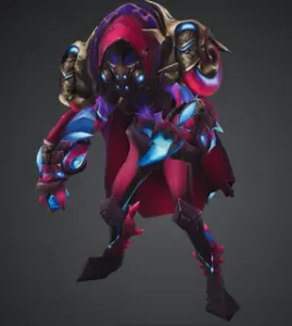 Dota2 Arc Warden 3d model with base