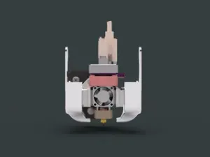 Parts Cooling Fang 2x5015 for Creality Printers. E3Dv6, Mosquito, NF-Crazy with PrecisionPiezo Orion probe and Zesty Nimble extruder