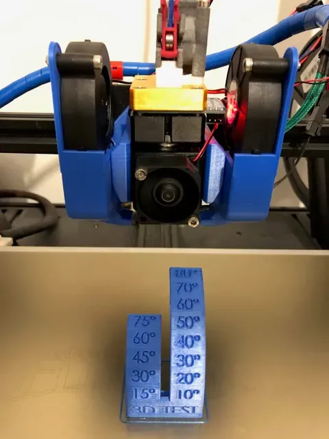 Parts Cooling Fang 2x5015 for Creality Printers. E3Dv6, Mosquito, NF-Crazy with PrecisionPiezo Orion probe and Zesty Nimble extruder — Image 8 of 15
