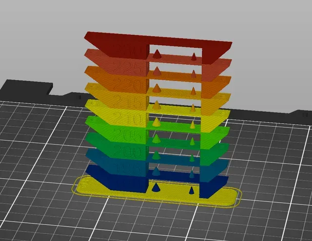 Temp Tower PLA, PETG, ABS/ASA for Prusa MINI+, MK3S+ and MMU2S — Фото 2 из 4