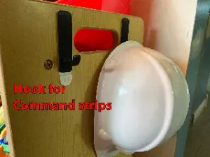 Hook for Command strips