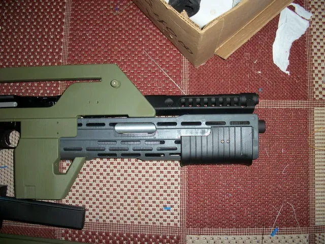 Shotgun with Working Bolt Action for Props3dPros M41A — Image 2 of 7