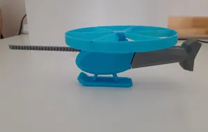 lightweight 6 bladed rotor for Flying Toy Helicopter (old)