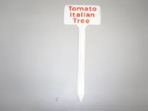 Plant Label Tomato Italian Tree