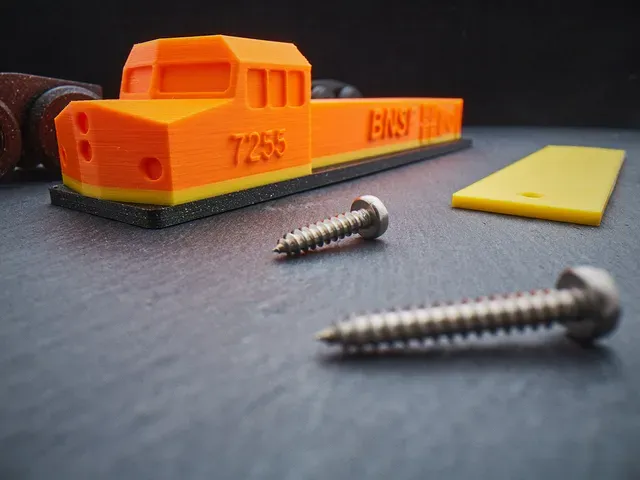 Toy Train BNSF locomotive BRIO / IKEA compatible — Фото 5 из 12
