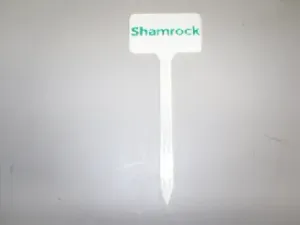 Plant Label Shamrock