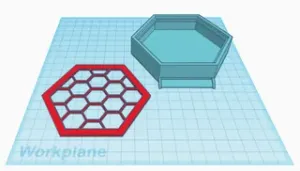Hexagon Soap Dish