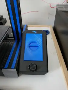 Ender 3 V2 Screen Cover with better Hand Grip