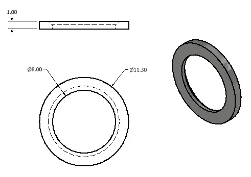 Skateboard Spacers and Washers — Image 7 of 9