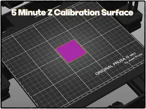 5 Minute Z Calibration Surface / First Layer Calibration