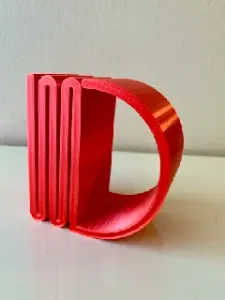 Squiggly Letter D