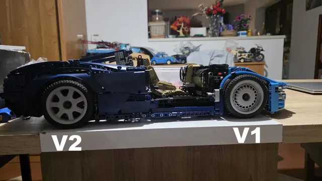 Lego technic Bugatti EB110 wheel V2 — Image 11 of 11
