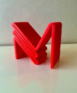 Squiggly Letter M