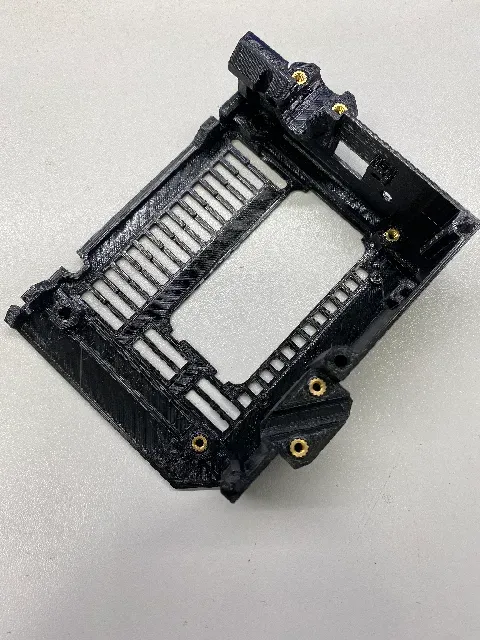 Prusa MK3S+/Bear MK3 Einsy base&door with M3 heat set inserts
