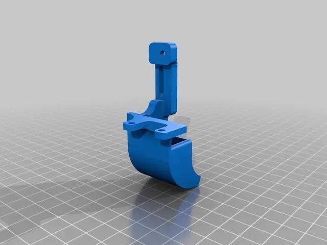 CR-10 Heavy Duty customisable modular e3D V6 mount Volcano 5015 ABL — Фото 24 из 25
