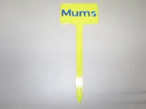 Plant Label Mums