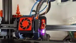 Ender 3 Max Satsana Fan shroud with Cr touch