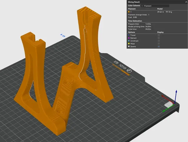 Filament Spool Holder #003 (Simply Design) — Фото 4 из 5