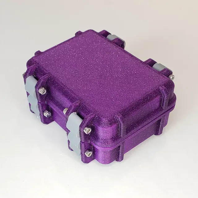 Nozzle or Small Tool Latching Storage Box / Case / Holder — Image 3 of 5