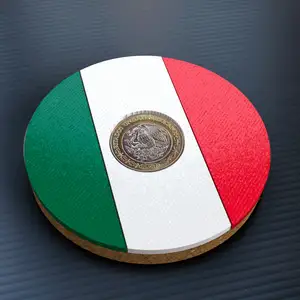 Mexico - Flag Beer Coaster