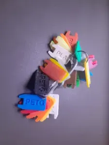 Filament swatch clips