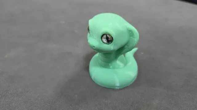 Cute cobra snake - 6mm + 8mm glass eye compatible — Фото 7 из 19