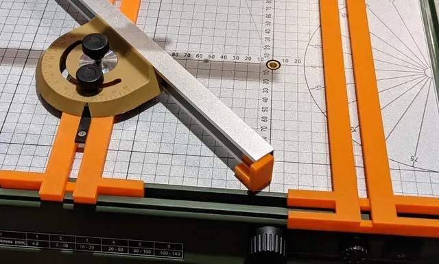 Angle Slider fence end caps