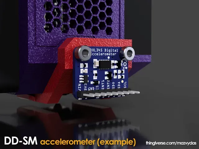 DD-SM | E3D V6, BMG, Direct Drive, BLTouch, Toolless Accesories (Plotting, Vinyl cutting) mount for CR-10, Ender-3 variants and similar — Фото 6 из 7