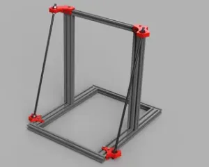 Universal Frame Stiffener for Geeetech A20, A30; Creality CR10, CR10s; Tronxy, Sovol etc.
