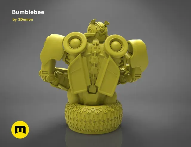 Bumblebee bust — Фото 14 из 20