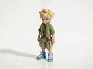 Anime Boy Figurine Manga Character 3D Printable