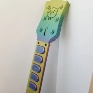 Clone Hero / Guitar Hero controller remixed parts