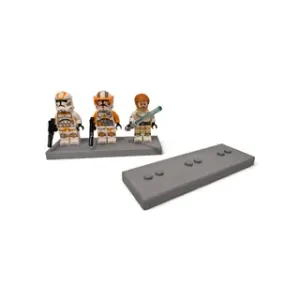 Lego Minifigure Stand for 3 Figures