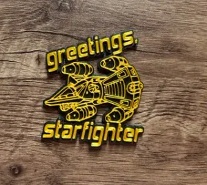 The Last Starfighter Magnet (8x3mm magnet)