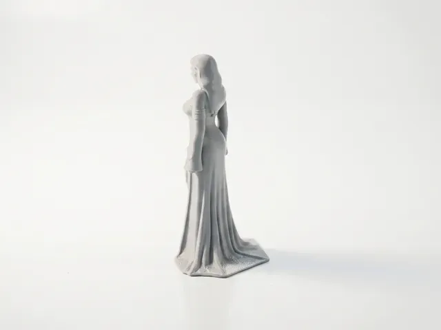 Elegant Woman Figurine Female Figure 3D Printable — Фото 5 из 5
