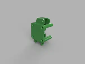 X-Gantry Stepper Cover for Cable Chain (Ender 3/Pro) with internal cable protection