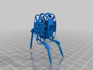 Defective Turret Portal 2 (strip back)